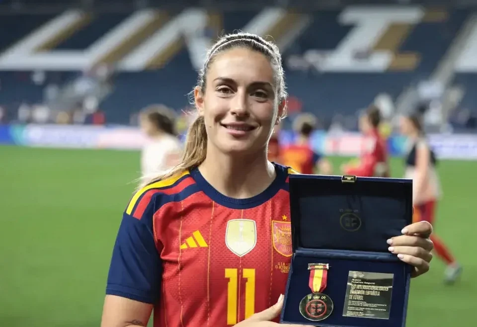 Alexia Putellas Becomes Spain’s Most-Capped Player in USA Draw