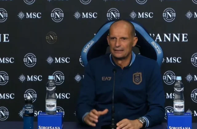 Allegri Warns Napoli Over Gasperini’s Man-to-Man Roma Approach