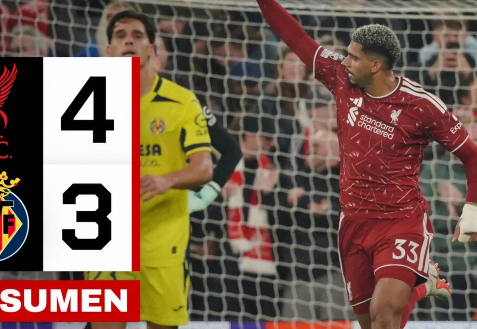 Liverpool Rally from Two Down to Edge Villarreal in Seven-Goal Thriller