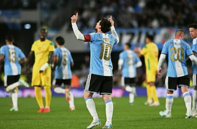 Lionel Messi Scores in Final Argentina Appearance Against Benin