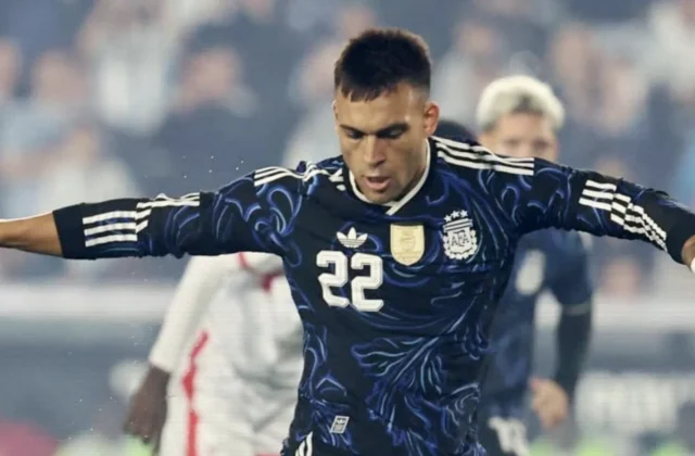 Lautaro Martinez Matches Aguero Record in Argentina’s 7-0 Win