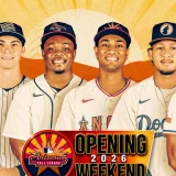 Arizona Fall League Opens With Top 100 Prospects and Comeback Stories