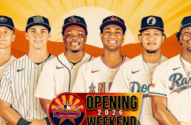 Arizona Fall League Opens With Top 100 Prospects and Comeback Stories