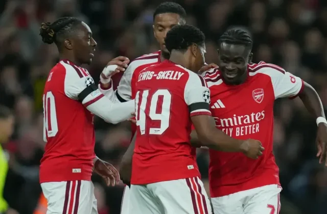 Arsenal Break Lille Resistance Late to Claim 3-0 Champions League Win