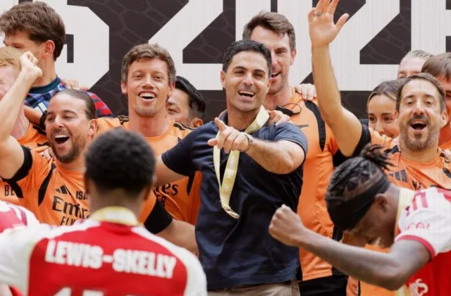 Arteta reveals wrecked office stunt that launched Arsenal rebuild