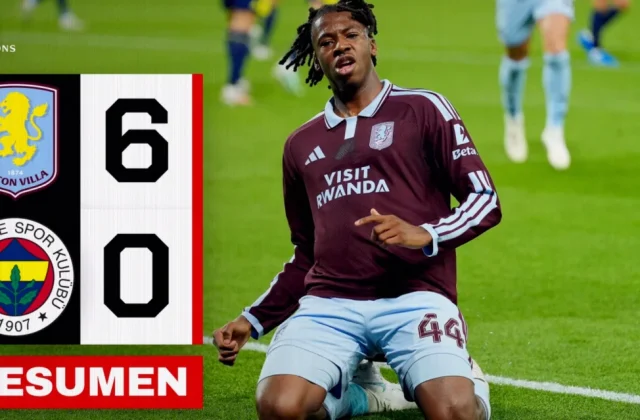 Aston Villa Crush Fenerbahçe 6-0 in Champions League Statement