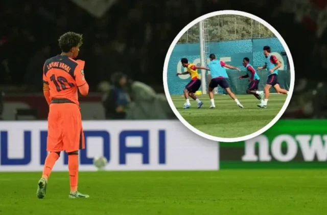 Lamine Yamal’s Maradona-Style Solo Goal Lights Up Barcelona Training