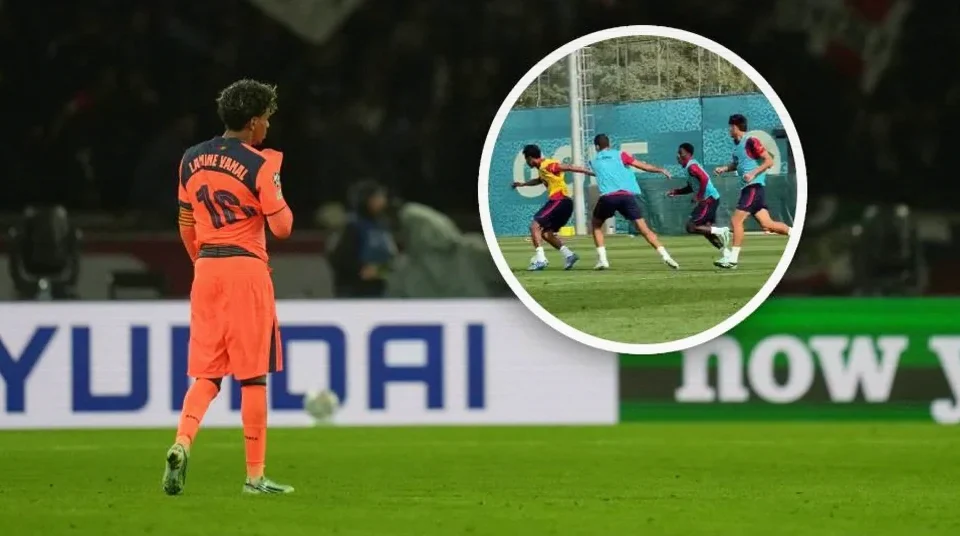Lamine Yamal’s Maradona-Style Solo Goal Lights Up Barcelona Training