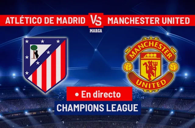 Atlético Madrid vs Manchester United: Champions League Matchday Two Live