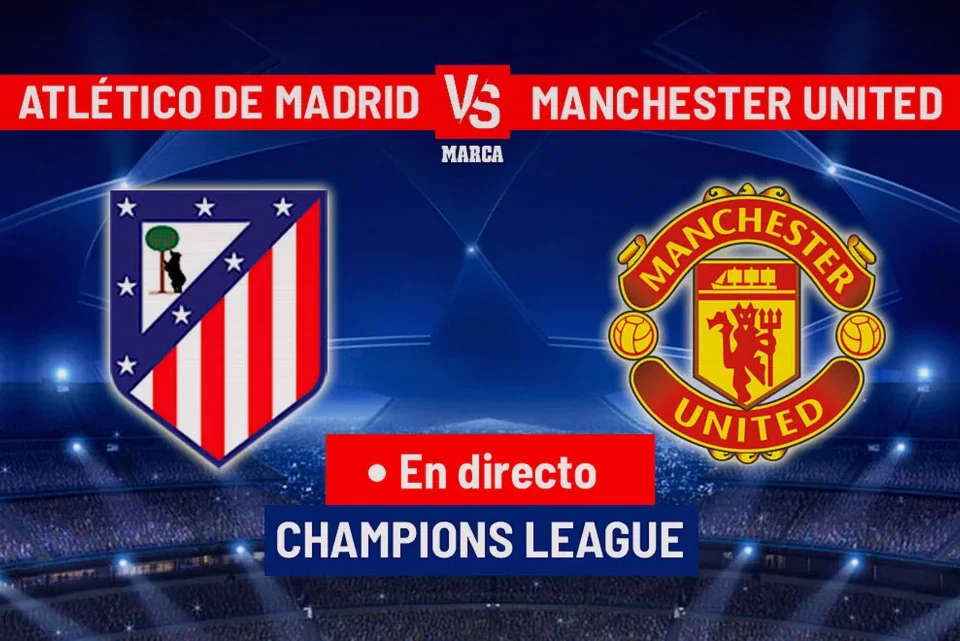 Atlético Madrid vs Manchester United: Champions League Matchday Two Live
