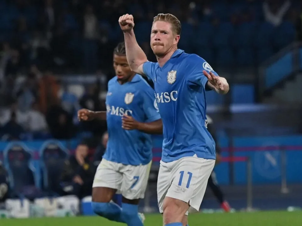 Kevin De Bruyne Double Fires Napoli Past Frosinone in Serie A