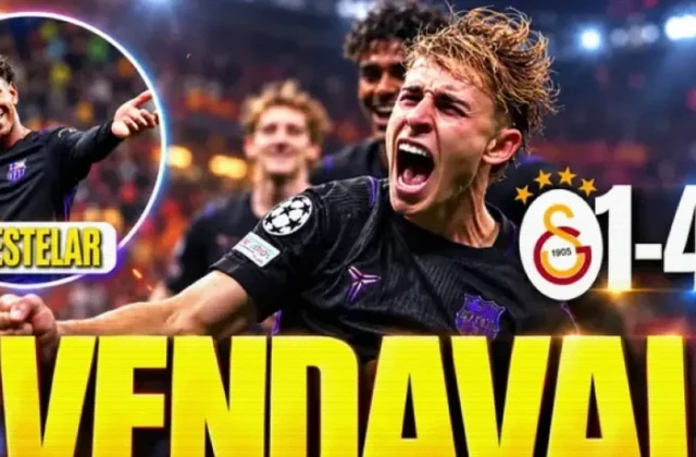 Barcelona Roar Back to Crush Galatasaray 4-1 in Istanbul