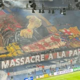 PSG Ultras’ Leatherface Tifo Faces UEFA Scrutiny After Barcelona Clash