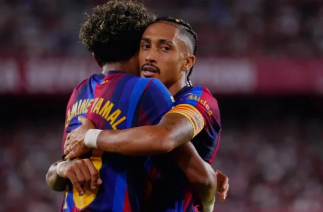 Barcelona Expect Raphinha Back After Minor Right Leg Issue