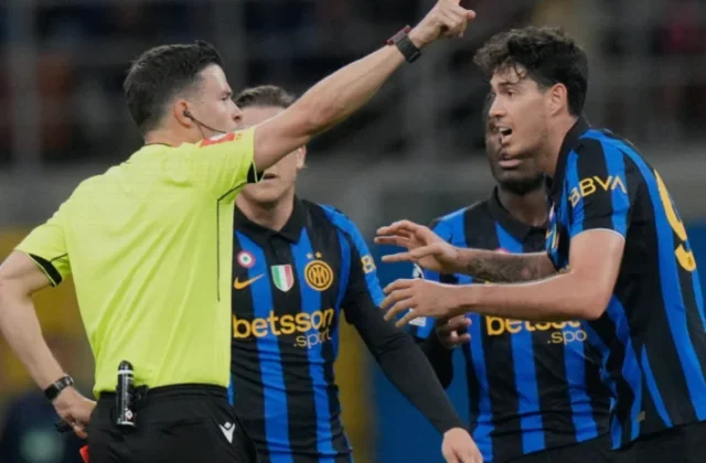 Bastoni’s Red Card Puts Inter Defender’s Composure Under Scrutiny