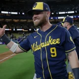 Jake Bauers Earns NLCS MVP as Brewers Sweep Dodgers to Reach World Series