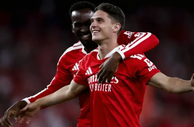 Benfica Beat Vitória Guimarães 2-0 to Reclaim Second in Primeira Liga
