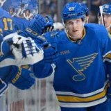 Berggren’s Third-Period Goal Lifts Blues Past Blue Jackets 5-3