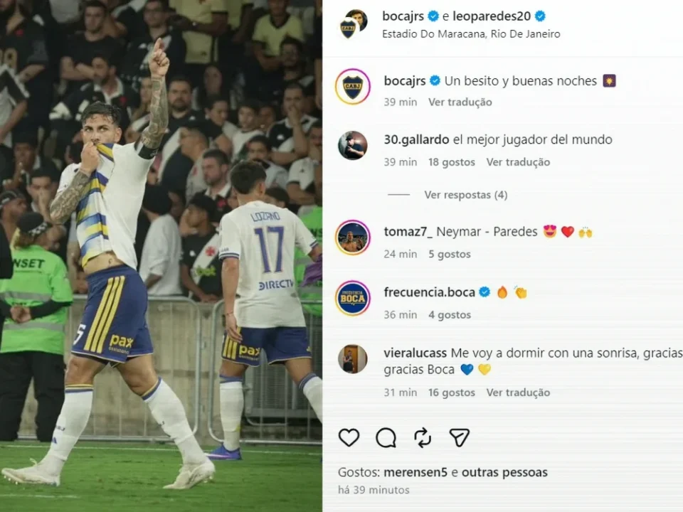 Paredes Stars as Boca Beat Vasco and Delivers Social Media Swipe
