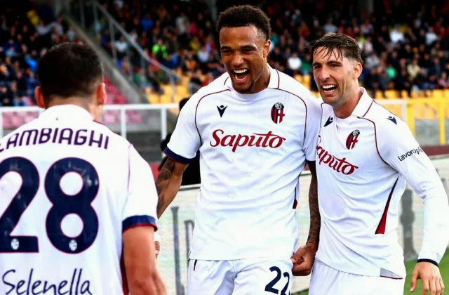 Bologna Claim First Serie A Win with 2-1 Success at Lecce