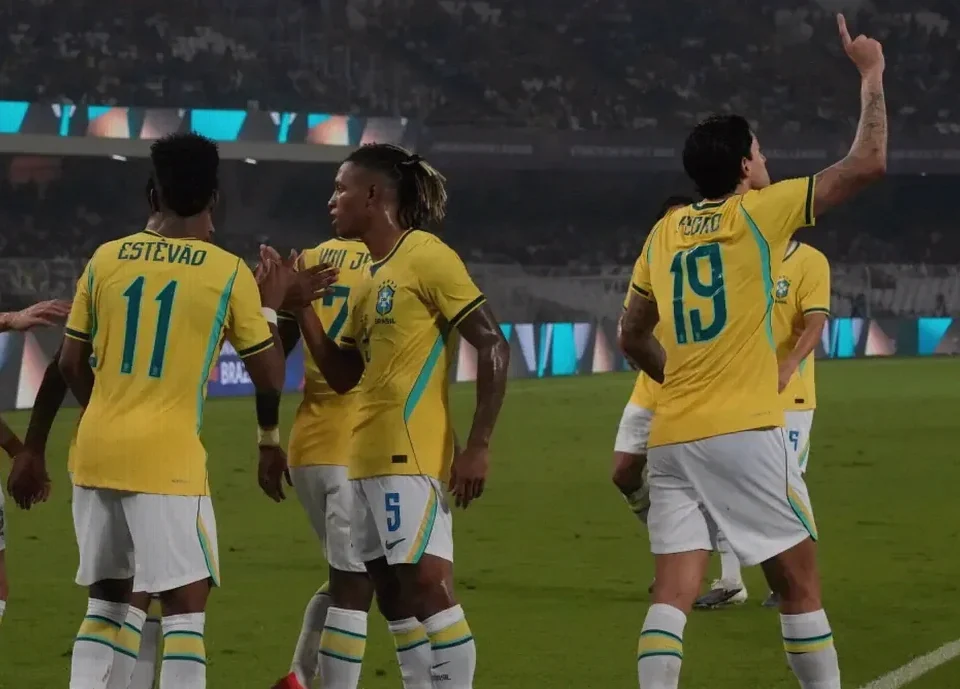 Brazil Beat India 4-0 to End Asian Tour on a High