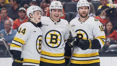 DiPietro Earns First NHL Win as Bruins Rally Past Ducks