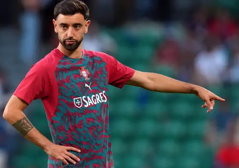 Bruno Fernandes to Captain Portugal Against Denmark in Nations League