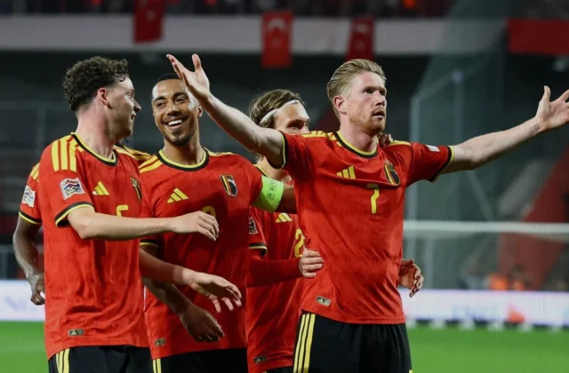 De Bruyne Double Fires Belgium Past Turkey Ahead of France Clash