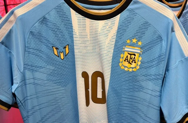 Argentina Unveil Special Farewell Shirt for Lionel Messi
