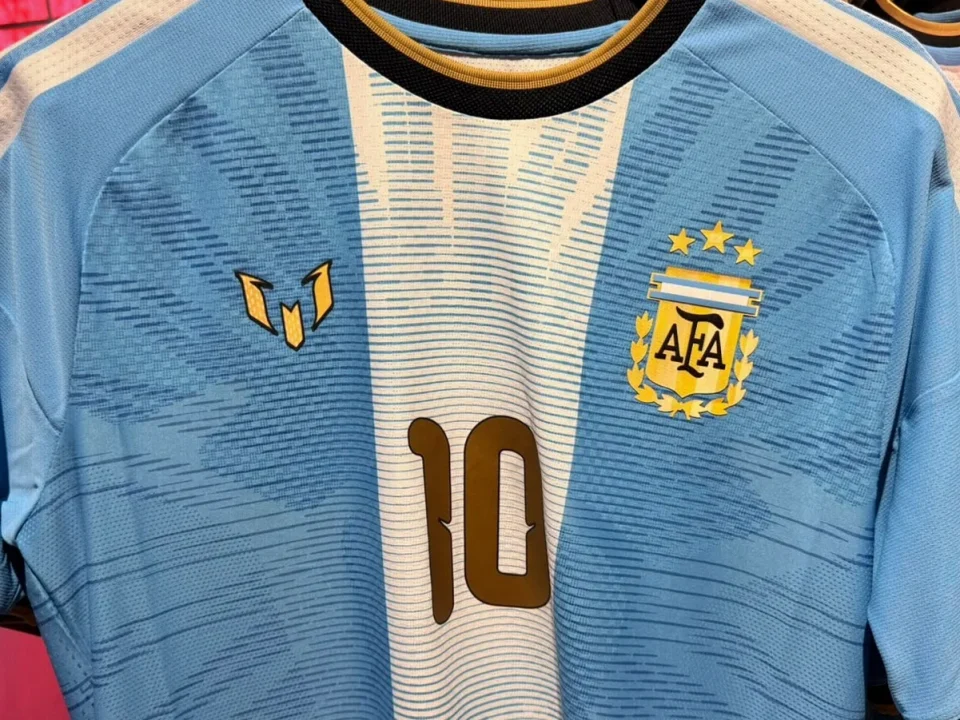 Argentina Unveil Special Farewell Shirt for Lionel Messi