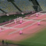 Maracanã Pitch Undergoes LED Light Treatment After Fluminense Match