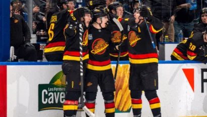Liam Ohgren Leads Canucks’ Four-Goal Third-Period Surge Past Flames