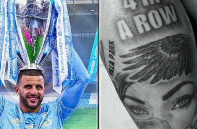 Kyle Walker Could Remove City Tattoo if Titles Are Stripped