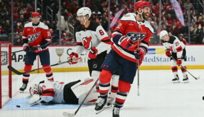 Logan Thompson’s 29 Saves Lift Capitals Past Devils 4-2