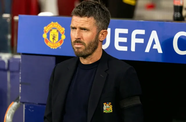 Carrick Questions VAR After Yoro Red in Manchester United Defeat