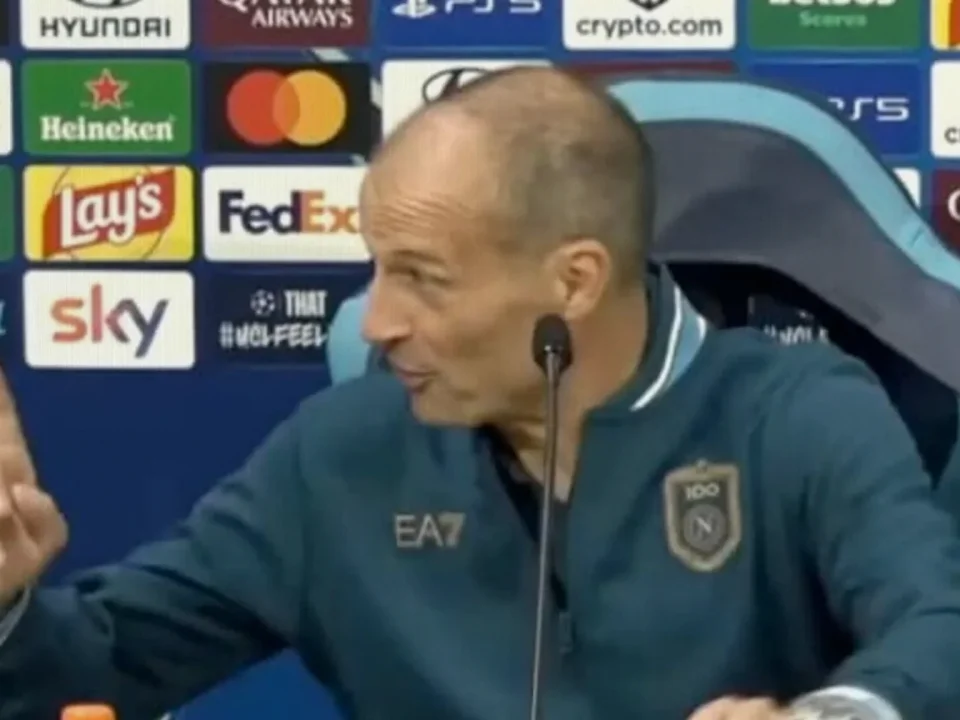 Allegri Shares Light-Hearted Exchange with Pellegatti Before Bodo/Glimt