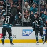Chernyshov’s OT Goal Caps Sharks’ 5-4 Win Over Kings