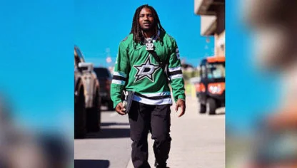 Nick Bolton Shows Dallas Stars Pride at Chiefs Game