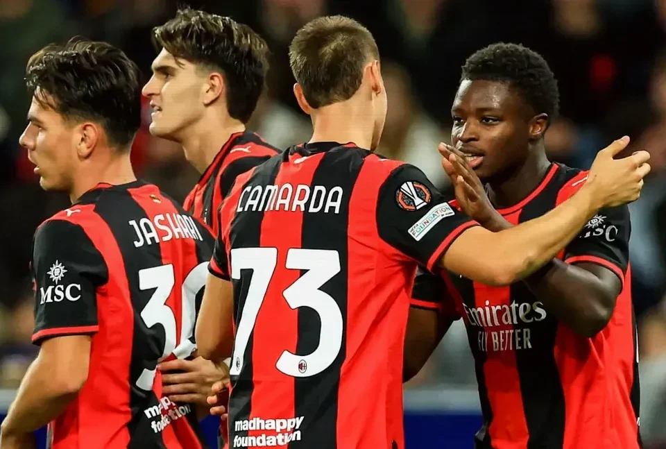 Alphadjo Cissé Hat-Trick Powers Milan to 4-0 Win at Salzburg
