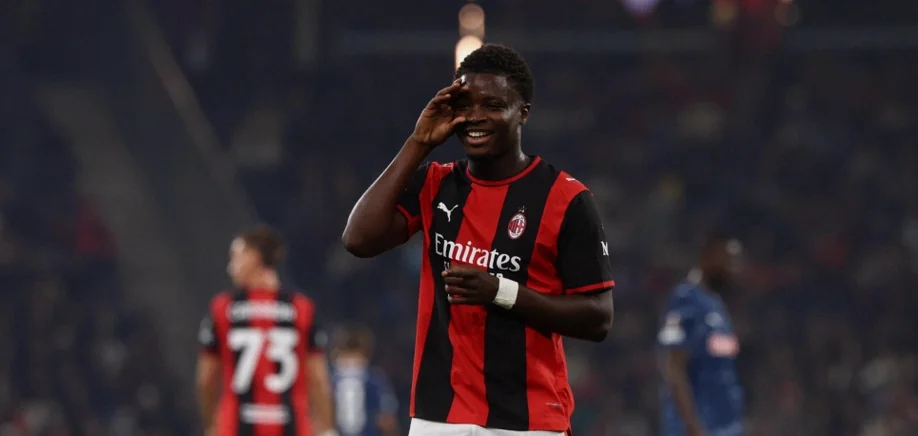 Alphadjo Cisse Sets Italian European Hat-Trick Record in Milan Win