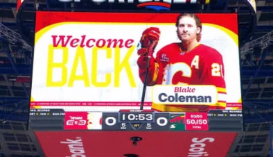 Blake Coleman Earns Standing Ovation in First Game Back in Calgary