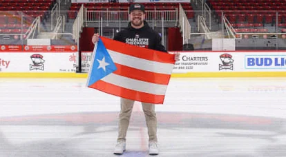 Gustavo Canals Builds Hockey Career With Charlotte Checkers