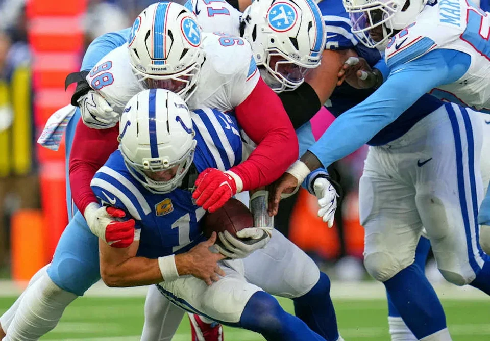 Colts Collapse Against Winless Titans Despite 13-Point Halftime Lead