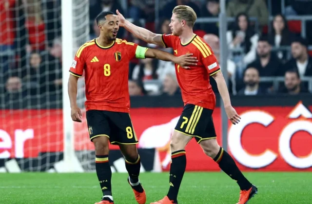 Belgium Lose De Bruyne and Tielemans for Nations League Clash with France