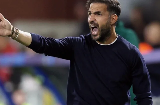 Fabregas Names 22-Man Como Squad for Sassuolo Clash