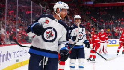 Kyle Connor Powers Jets Past Red Wings as Perfetti Hits 100 Assists