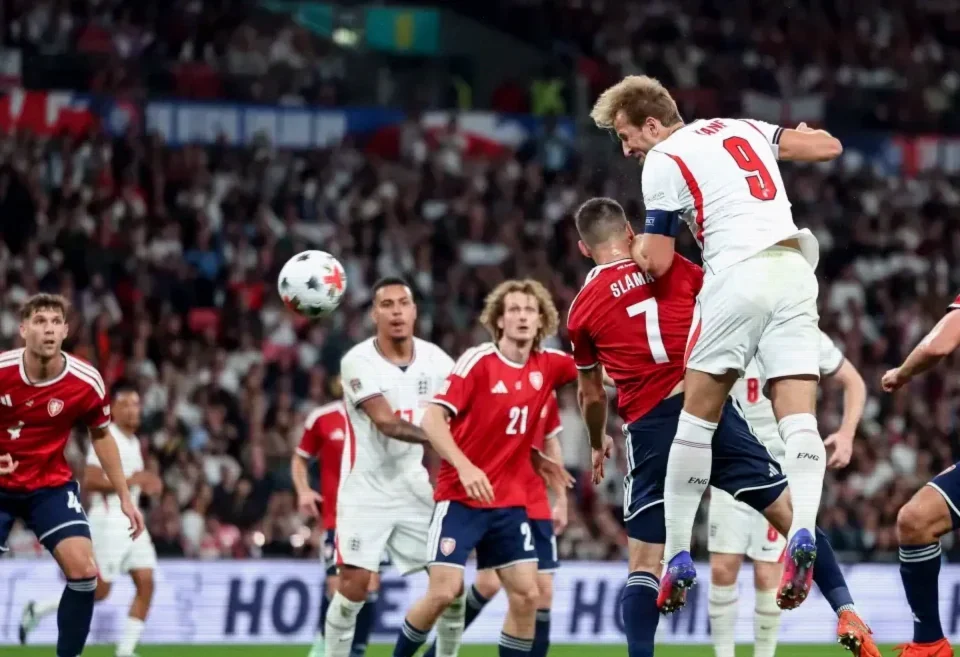 Harry Kane Equals England Caps Record with Double in Czech Republic Win