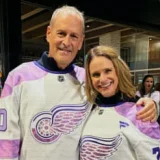 Red Wings Honor Jenny Baumann on Hockey Fights Cancer Night