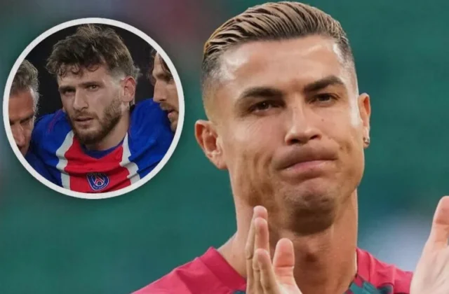 Cristiano Ronaldo Sends Support to Injured PSG Star Khvicha Kvaratskhelia
