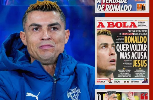 Ronaldo’s Row With Portugal Coach Jorge Jesus Dominates Iberian Headlines